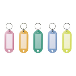 キーホルダー名札　カラー３０個