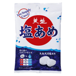天塩の塩あめ　大粒しお味　７５ｇ×６