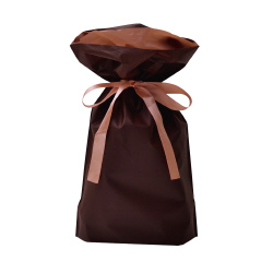 巾着袋　ブラウン　１７０×２８０＋８０　１Ｐ