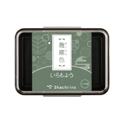 いろもよう　麹塵色