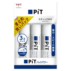 スティックのりピットハイパワーＮ　３ＰパックＸ５