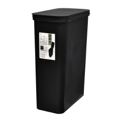 シンプルダストボックス４２Ｌ縦開きブラック