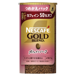 ネスレゴールドブレンドカフェインハーフエコシス９５