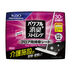 パワフル消臭ストロングフロア掃除シート３０枚×４