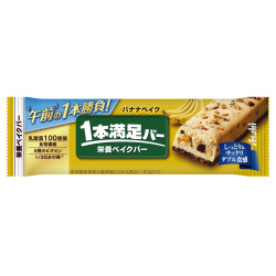 １本満足バー　バナナベイク　９本×３