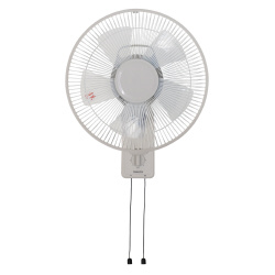 ３０ｃｍ　ヘッドごと外せる壁掛け扇　引きひもタイプ