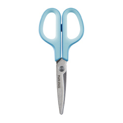 はさみ　ＦＣＣ　ＳＬ型左手用　抗菌グリップ　ブルー