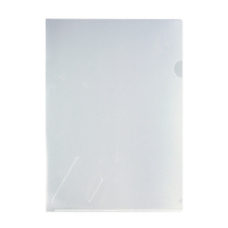 クリアーホルダーカード名刺収納用スリット付１０Ｐ