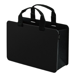 モバイルバッグ＋　ワイド　ブラック