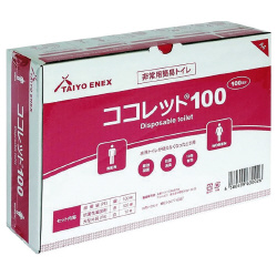 ココレット１００　非常用簡易トイレ１００回分