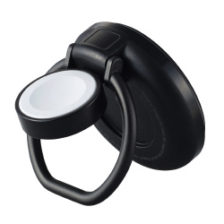 ワイヤレス充電器　Ｑｉ２対応　リング型　ブラック