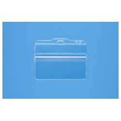 抗菌名札用ホルダー　チャック式Ｎ６７ＡＢ－１０Ｐ