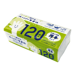 厚手ペーパータオル１２０枚