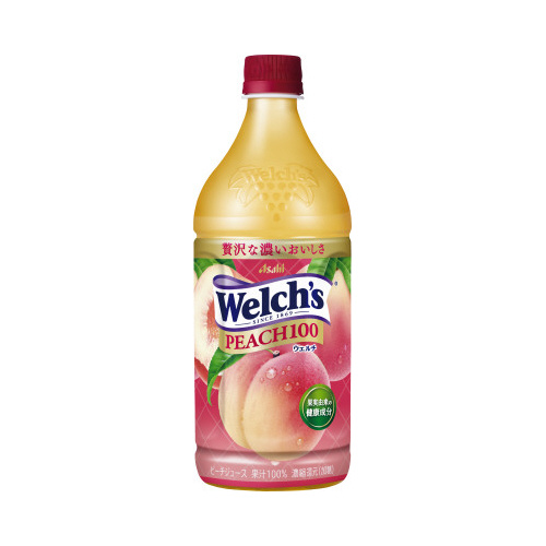 Ｗｅｌｃｈ’ｓピーチ１００　ＰＥＴ８００ｇ　８本※