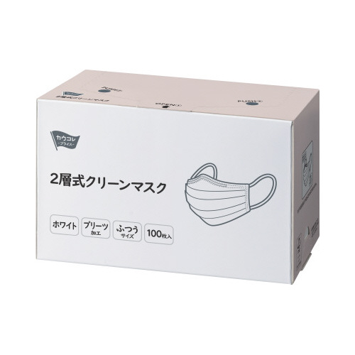 ２層式クリーンマスク×５０