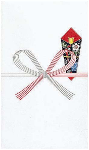 祝儀袋　御祝　文字無し　７０×１２０ｍｍ　１００枚