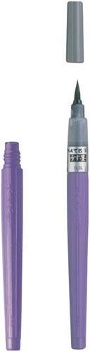 筆ペン　ぺんてる筆うす墨用カートリッジ　１０セット