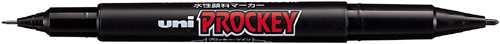 水性マーカー　プロッキー　細・極細　黒
