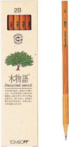 エコ鉛筆　木物語２Ｂ　１２本入