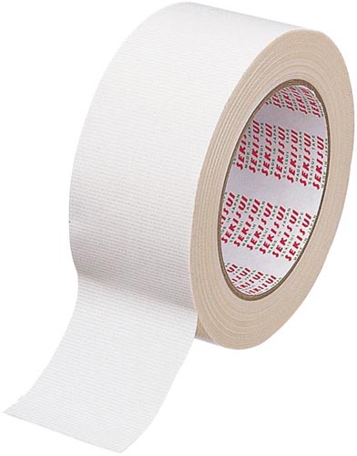 カラー布テープＮｏ．６００Ｖ　白　５０ｍｍ×２５ｍ