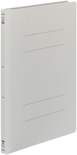 フラットファイル＜ＰＰ＞　Ｂ５縦　灰　１０冊