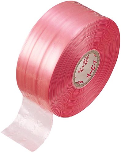 荷造りひも　レコード巻　赤　５００ｍ　５巻