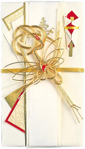 祝儀袋　新金封　鶴　中袋付