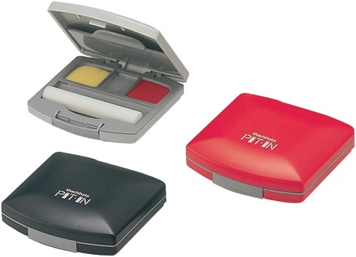 印章ケース　ピット・イン（エコス）ブラック