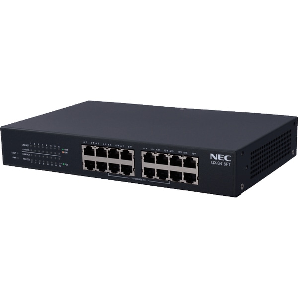 QX-S416FT 100Mx16p レイヤ2ノンインテリジェントスイッチ