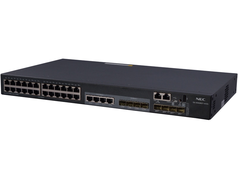 QX-S5628GT-4X2Q レイヤ3スイッチ