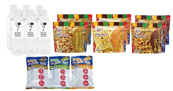 7年保存3日間セット　※