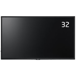 32型パブリック液晶ディスプレイ/1920×1080/DisplayPort、ミニD-Sub15ピン、HDMI、RS-232C、ステレオミニジャック/ブラック/スピーカ/〔3年保証〕