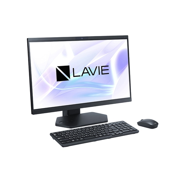 LAVIE A23 A2375/JAB ファインブラック/Core i7-1355U/メモリ16GB/SSD512GB/DVDスーパーマルチドライブ/Win11Home/Microsoft 365 Basic + Office H&B 2024/23.8型IPS/FHD