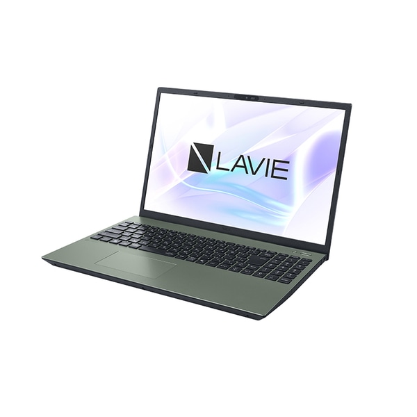 LAVIE N16 N1675/KAE オリーブグリーン/Ryzen 7 7735U/メモリ16GB/SSD512GB/DVDスーパーマルチドライブ/Win11home/Microsoft 365 Basic + Office H&B 2024/16.0型IPS/WUXGA