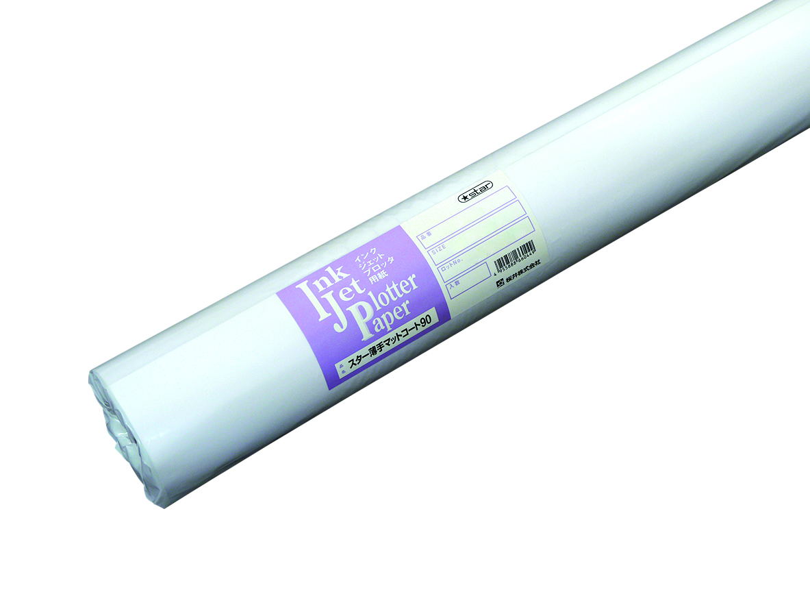 ｽﾀｰ薄手ﾏｯﾄｺｰﾄ90　914mm×45m　2ｲﾝﾁ　2本入り