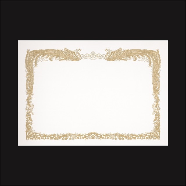 賞状用紙 A3ワイド 白ケントCoC 横長 KY