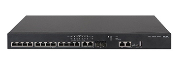 H3C S6520X-16XT-SI L3 Ethernet Switch with 14*1G/2.5G/5G/10GBase-T Ports and 2*1G/10GBase-X SFP Plus Ports、(AC)