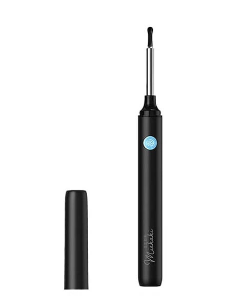 ワイヤレスカメラ付き耳かき ミエカキ ブラック