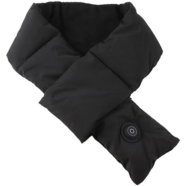 電熱ネックウォーマー すぐぬっく ネック ブラック