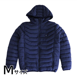 電熱ベスト すぐぬっく ジャケット ネイビー Mサイズ