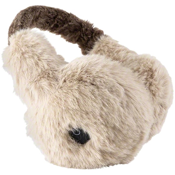 電熱耳当て すぐぬっくイヤー ファー ベージュ