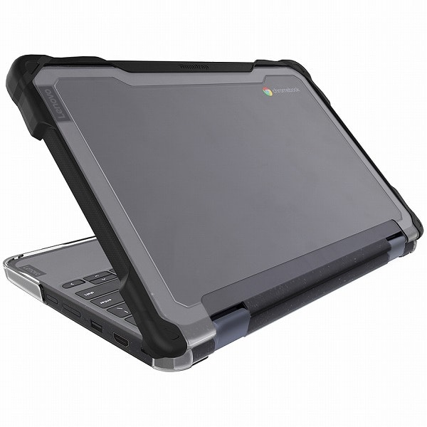 SlimTech 薄型耐衝撃ハードケース Lenovo Chromebook 500e Gen4s 500e/300e Gen3 Intel タブレットモード切替可能