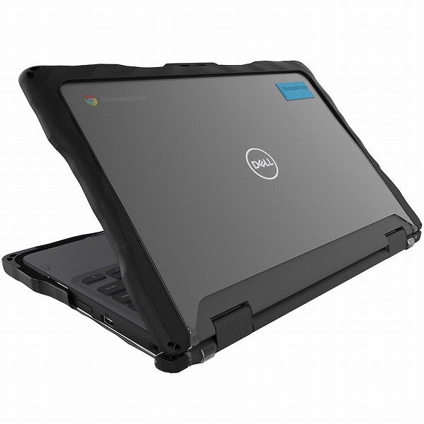 DropTech 耐衝撃ハードケース Dell3110/3100 11インチChromebook 2-in-1 タブレットモード切替可能
