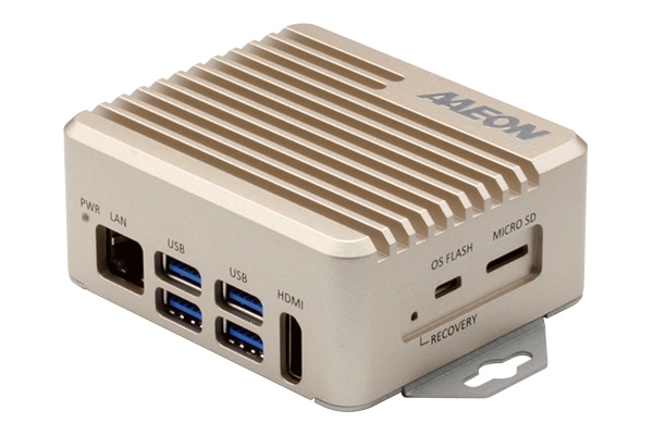 組込小型PC AIエッジ向け NVIDIA Jetson Nano搭載 USB3.2×4 RS232×2 eMMC 16GB搭載 WiFi搭載モデル ACアダプタ付 Jetpack4.6.0プリインストール済