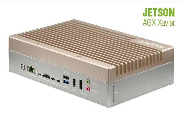 産業用AIエッジファンレスPC NVIDIA Jetson AGX Xavier搭載 WiFi搭載モデル ACアダプタ付 JetPack4.6.2プリインストール済