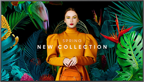 Standalone Signage (98型/3840×2160/DVI-D、DisplayPort、HDMI/ブラック/スピーカー：あり)