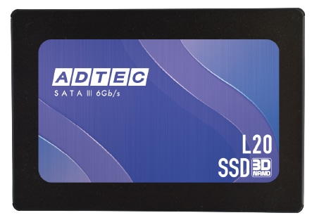 3D NAND SSD AD-L20Dシリーズ 256GB 3D NAND TLC 2.5inch SATA