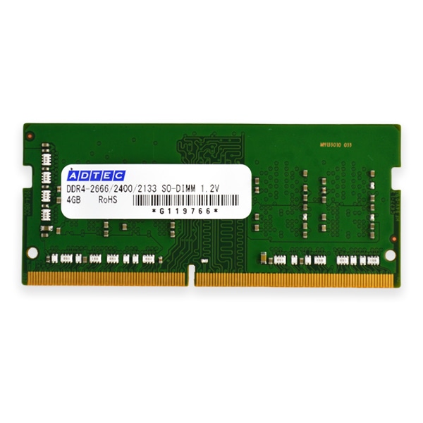 DDR4-2666 260pin SO-DIMM 16GB 省電力