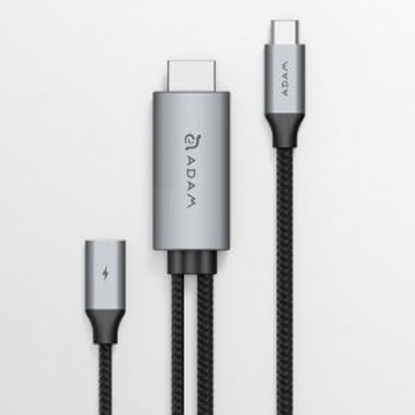USB Type-C PD充電付HDMIアダプター このアダプタ1つでHDMI映像音声出力/PD充電が可能 Alt Mode対応