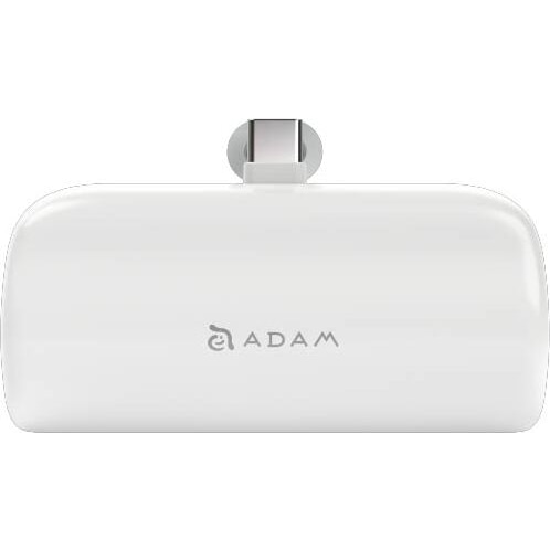 GRAVITY P5C ポケットサイズ USB Type-C直接充電 スタンド機能付 PD20W 5000mAh 急速充電 モバイルバッテリー ホワイト